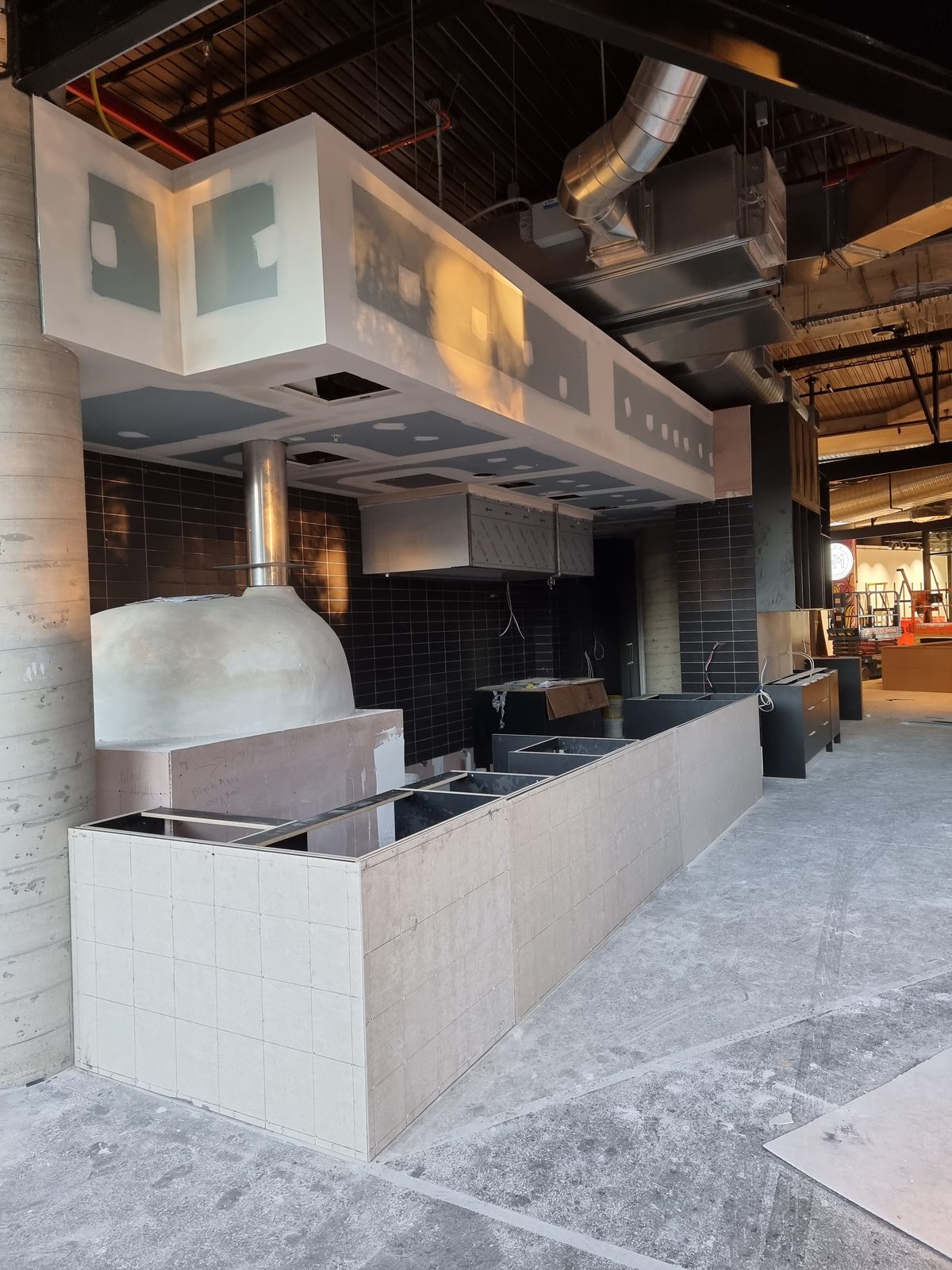 The Grumpy Italian, commercial tiling and fit-out works