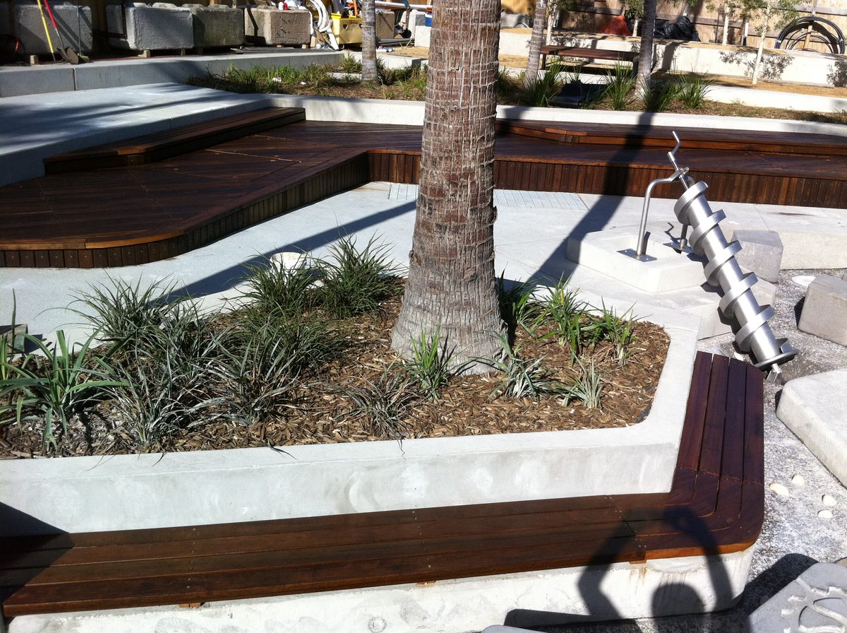 Darling Quarter timber deck, long-term outdoor durability
